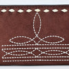 ADBG1687 American Darling Genuine Suede Clutch Bag | Western Boot Stitched Wallet