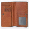 ADBG1687 American Darling Genuine Suede Clutch Bag | Western Boot Stitched Wallet
