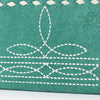 ADBG1687 American Darling Genuine Suede Clutch Bag | Western Boot Stitched Wallet