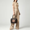 ADBG1689 American Darling Quilted Leather Tote Bag | Hand-Tooled Floral Accent Carryall