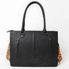 ADBG1690 American Darling Cowhide & Hand-Tooled Leather Tote | Fringe Shoulder Bag