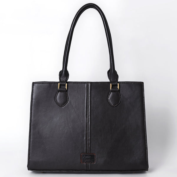 ADBGA735 American Darling Hand Tooled Floral Carved Genuine Leather Tote Bag