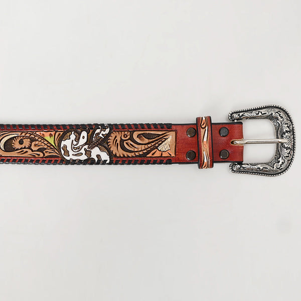 LC-ADBLF154 Genuine American Leather Belt Men and Women