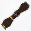 ADWAM125 American Darling Hand Painted Leather I watch strap - Western Teepee Series