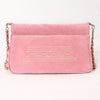 ADBGA692 Western Clutch Crossbody Bag with Cream Embroidery & Chain Strap