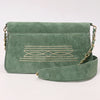 ADBGA692 Western Clutch Crossbody Bag with Cream Embroidery & Chain Strap