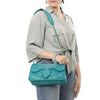 ADBGA692 American Darling Boot Stitched Genuine Suede Leather Small Cross body Bag