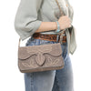 ADBGA692 American Darling Boot Stitched Genuine Suede Leather Small Cross body Bag