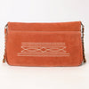 ADBGA692 American Darling Boot Stitched Genuine Suede Leather Small Cross body Bag