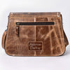 ADBG1691 American Darling Hair-On Cowhide Small Crossbody | Western Boot Stitched