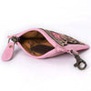 ADBGA746 American Darling Hand Tooled Floral Carved Genuine Leather Coin Purse