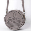 ADBGA620 American Darling Boot Stitched Genuine Suede Leather Canteen Bag