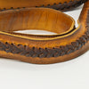 ADBGM584 American Darling Leather Crossbody Bag with Braided Edge & Western Stitch