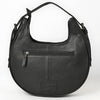 ADBG1705 American Darling Quilted Genuine Leather Hobo Bag | Hand-Tooled Floral Accent Shoulder Bag