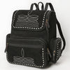 ADBG1710 American Darling Genuine Suede Backpack Bag | Western Boot Stitched Bag