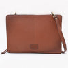 ADBGA752 American Darling Hand Tooled Floral Carved Genuine Leather Portfolio Bag