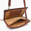 ADBGA752 American Darling Hand Tooled Floral Carved Genuine Leather Portfolio Bag