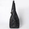 ADBGM605 Genuine Leather Western Sling Bag with White Stitching & Crossbody Strap