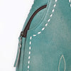 ADBGM605 Genuine Leather Western Sling Bag with White Stitching & Crossbody Strap