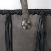 ADBGM606 Tote Bag - Genuine Hair-On Leather Western Fringe Tote with Conchos