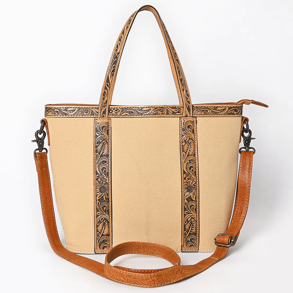 ADBG1714 American Darling Full Grain Genuine Leather Tote Bag | Classic Western Carryall