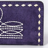 ADBG1687 American Darling Genuine Suede Clutch Bag | Western Boot Stitched Wallet
