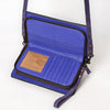 ADBG1717 American Darling Genuine Suede Organizer Bag | Western Boot Stitched Clutch