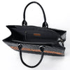ADBGA775 American Darling Quilted Hand Tooled Genuine Leather Tote Bag