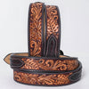 ADBLF338 Beautifully Hand Tooled Genuine American Leather Belt Men and Women