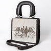 ADBGM625 Tote Hair-OnGenuine Western Leather Women Bag
