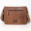 ADBG323 American Darling Hand Tooled Leather Messenger Bag