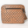 ADBG1719 American Darling Hand Tooled Crossbody Bag | Sunflower Western Purse