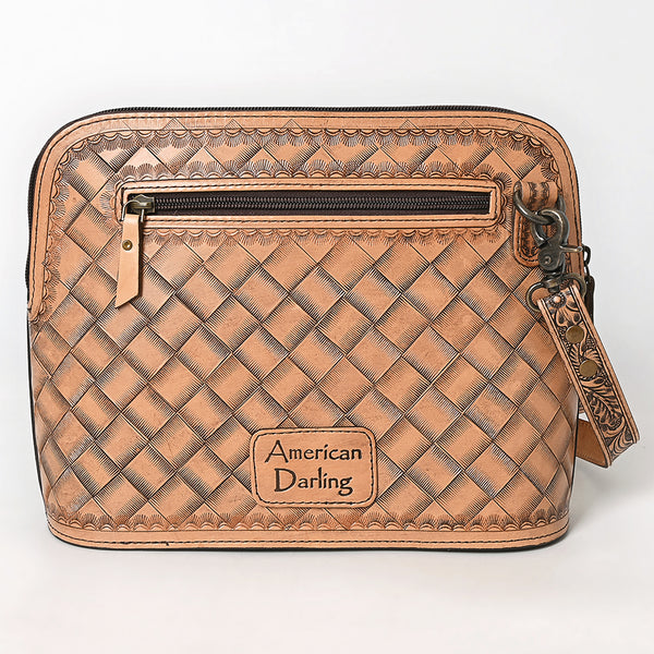 ADBG1719 American Darling Hand Tooled Crossbody Bag | Sunflower Western Purse