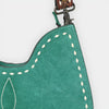 ADBG1720 American Darling Genuine Suede Hobo Bag | Boot Stitched Tooled Leather Strap