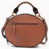 ADBGA780 American Darling Handcrafted Hand Tooled Leather Western Canteen Bag