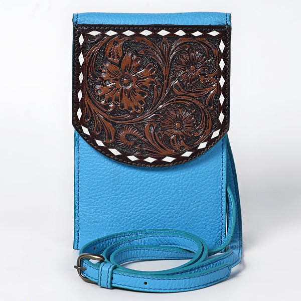 SOHZ116 CellPhone Holder Genuine Western Leather Women Bag