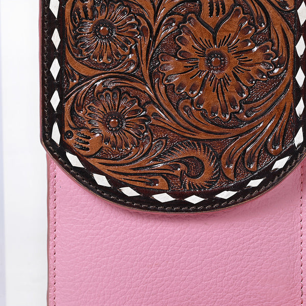SOHZ117 CellPhone Holder Genuine Western Leather Women Bag