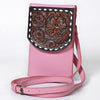 SOHZ117 CellPhone Holder Genuine Western Leather Women Bag