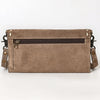 ADBG1712 American Darling Genuine Suede Crossbody Bag | Western Boot Stitched Crossbody Purse