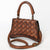 ADBGM629 Mini Western Handbag - Quilted Genuine Leather Purse with Detachable Strap
