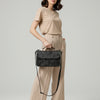 ADBG1727 American Darling Crocodile Embossed Western Leather Cross body Bag
