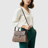 ADBG1729 American Darling Western Cross body Bag in Crocodile Embossed Full Grain Leather