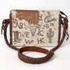 ADBGM675 Crossbody Hair-On Genuine Western Leather Women Bag