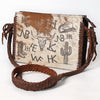 ADBGM675 Crossbody Hair-On Genuine Western Leather Women Bag