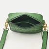 NMBGM183 Never Mind Handcrafted Quilted Leather Camera Bag