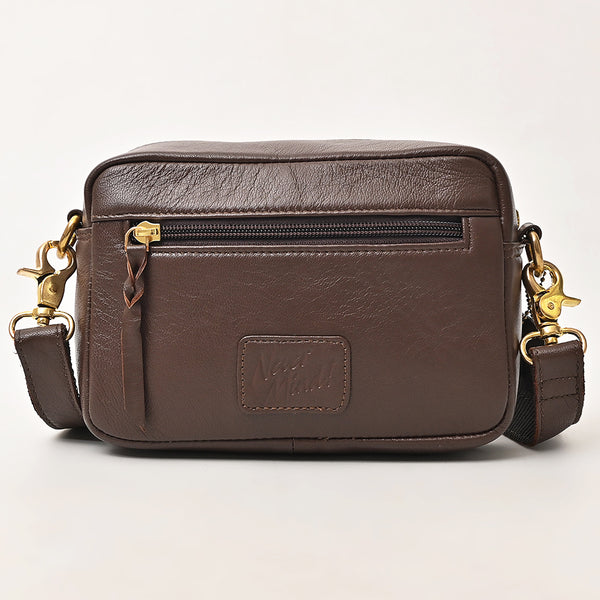 NMBGM183 Never Mind Handcrafted Quilted Leather Camera Bag