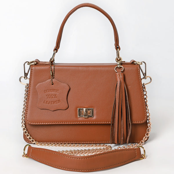 NMBGM186 Crossbody Fringes Genuine Western Leather Women Bag