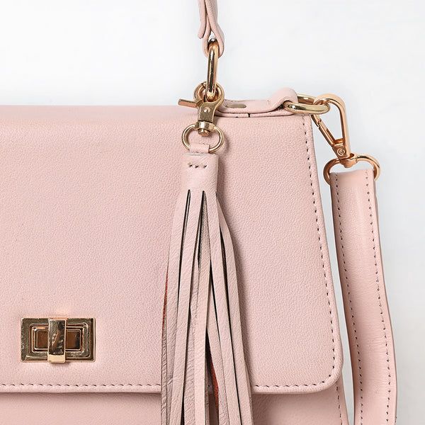 NMBGM186 Crossbody Fringes Genuine Western Leather Women Bag