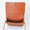 NMBGM187 Never Mind Diamond Quilted Leather Flap Shoulder Bag