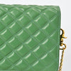 NMBGM187 Never Mind Diamond Quilted Leather Flap Shoulder Bag